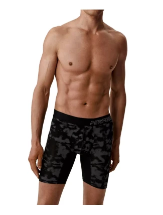 Pánské boxerky 1205 Legs long black - Atlantic