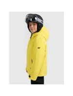 Chlapecká lyžařská bunda 5000 s membránou 4F 4FJRAW25TTJAM1064-71S
