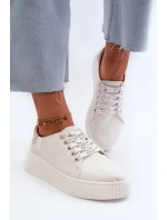 Dámské tenisky MEMORY FOAM SYSTEM BIG STAR NN276001 Bílé Dámské tenisky MEMORY FOAM SYSTEM BIG STAR NN276001 Bílé