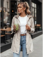 Dámská přechodná bunda parka MOZA šedá FashionStreet TY4286