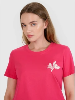 Dámské tričko s potiskem 4F 4FRSS25TTSHF2693-54S