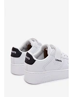 Dětské tenisky na suchý zip LEVI'S NEW UNION BOLD Bílé Dětské tenisky na suchý zip LEVI'S NEW UNION BOLD Bílé