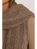 M898 Pletená šála - béžová