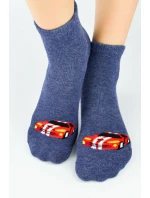 CHLAPECKÉ BAVLNĚNÉ PONOŽKY SE SILIKONEM SB009
