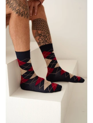 Pánské ponožky Romby 0125.093