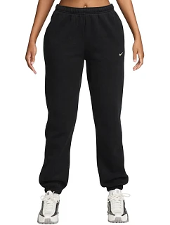 Dámské kalhoty Nike Studio Fleece, černé, IM8076 001