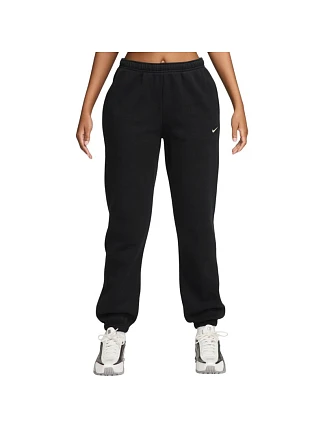 Dámské kalhoty Nike Studio Fleece, černé, IM8076 001 Dámské kalhoty Nike Studio Fleece, černé, IM8076 001