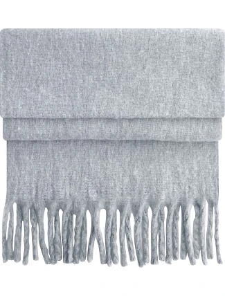 Beechfield B 496R Šála "Fluffy" 53.496R heather grey Beechfield B 496R Šála "Fluffy" 53.496R heather grey