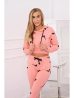 Sada s potiskem pistole meruňková