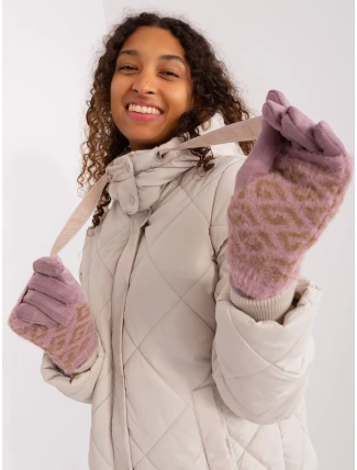 Rukavice AT RK 2310.61 tmavě růžová Rukavice AT RK 2310.61 tmavě růžová