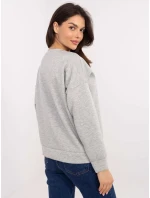 MI BL mikina M6098.05P šedá