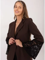 MI MA bunda A2897.60 tmavě hnědá MI MA bunda A2897.60 tmavě hnědá