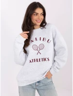 Mikina MJ BL H2519.34 světle šedá