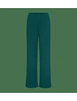 Dámské kalhoty Versatile Rib Straight Trousers zelené Green - TRIUMPH