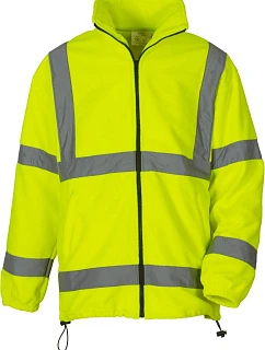 Yoko HVK 08 Hi-Vis Fleecová Bunda 79.VK08 hi vis yellow