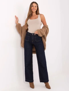 Kalhoty D80018BB62456D298 námořnická modř