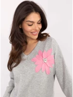 Mikina MI BL M6101.44 šedá