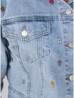 Dámská džínová bunda FINSEI modrá FashionStreet TY4166 Dámská džínová bunda FINSEI modrá FashionStreet TY4166