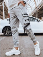 Pánské bojové kalhoty šedé FashionStreet UX4219
