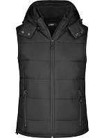 Daiber JN 1005 Dámská prošívaná vesta s kapucí 02.1005 black Daiber JN 1005 Dámská prošívaná vesta s kapucí 02.1005 black