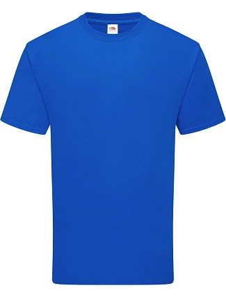 Fruit of the Loom Pure Cotton T Tričko z těžké bio bavlny 16.1362 royal blue Fruit of the Loom Pure Cotton T Tričko z těžké bio bavlny 16.1362 royal blue