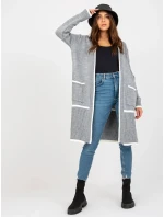 Dámský svetr LC SW 0340 šedý