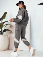 Dámská tepláková souprava HAROL tmavě šedá FashionStreet AY1022