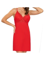 Dámská noční košilka Gabi red - Donna