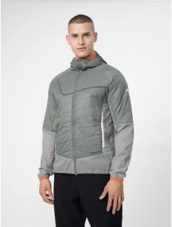 Pánská ekologická trekingová bunda 4F 4FSS23TDJAM101-24S primaloft® black insulation