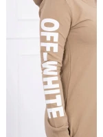 Off White velbloudí šaty Off White velbloudí šaty