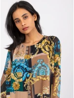 Halenka DHJ BZ 8643 3.65P černá a béžová