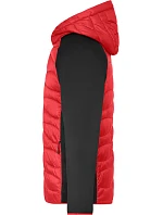 Daiber JN 1330 Pánská hybridní bunda 02.1330 red/black Daiber JN 1330 Pánská hybridní bunda 02.1330 red/black