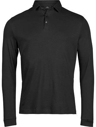 Tee Jays TJ 1442 Pima polo s dlouhým rukávem 18.1442 black Tee Jays TJ 1442 Pima polo s dlouhým rukávem 18.1442 black