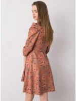 Šaty LK SK 508381.85P tmavě oranžové Šaty LK SK 508381.85P tmavě oranžové