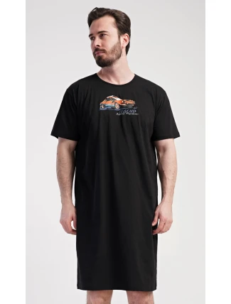 Pánská noční košile s krátkým rukávem Legend