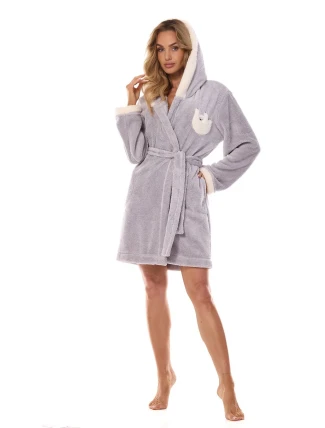 L&L 2411 Dámský župan Lazy S-XL