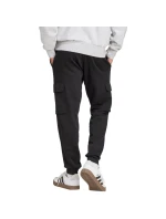 Pánské kalhoty adidas Essentials Feelcozy Fleece Cargo black JE3820