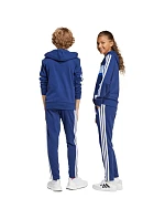 Dětské tepláky adidas Seasonal Essentials Tiberio 3-Stripes French Terry námořnická modrá JI6035