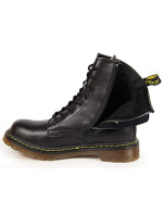 Zateplené kožené boty Filippo W PAW77A černá
