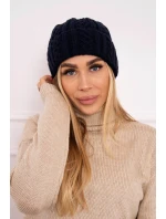 Kšiltovka s ohrnovacím lemem Marzena K206 navy blue