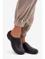 Pěnové pantofle dámské černé Parissa