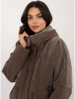 Bunda MBM KR AJ218.42 hnědá Bunda MBM KR AJ218.42 hnědá