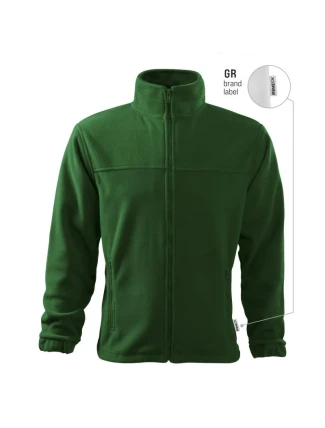 Malfini fleecová bunda M MLI-501GR lahvově zelená 06 Malfini fleecová bunda M MLI-501GR lahvově zelená 06
