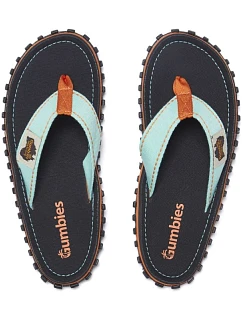 Gumbies unisex žabky ISLANDER FLIP-FLOP TRICOLOR BLACK
