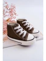 Dětské Vysoké Tenisky Khaki Filemon