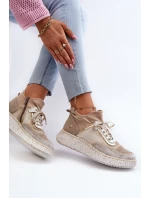 Dámské semišové polobotky Maciejka 06405-04 Beige Dámské semišové polobotky Maciejka 06405-04 Beige