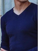 Pánský modrý svetr FashionStreet WX1915 Pánský modrý svetr FashionStreet WX1915