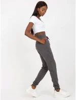 Dámské tepláky B 005 tmavě šedé Dámské tepláky B 005 tmavě šedé