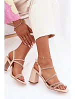 Sandály na podpatku  model 226326 Step in style