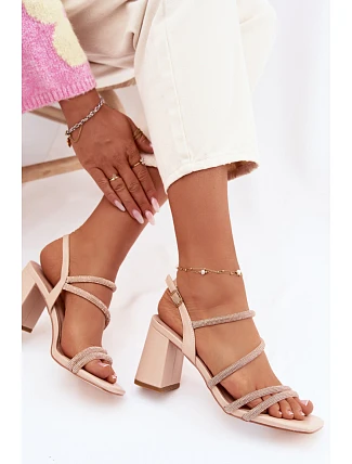 Sandály na podpatku  model 226326 Step in style